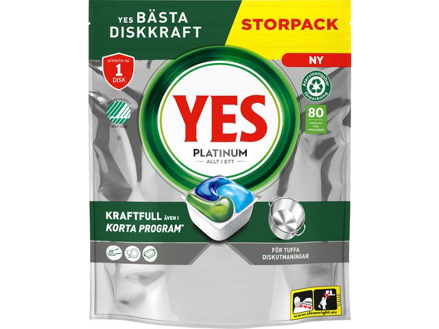 Maskindisk YES Platinum tabletter 80/fp - Primmeshiper