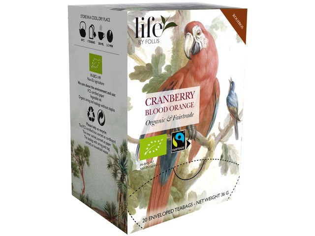 Te LIFE BY FOLLIS Tranb. bl.apelsi 20/fp - Primmeshiper