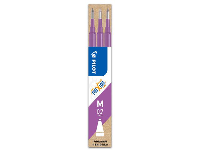 Refill PILOT Frixion 0,7mm lila 3/fp - Primmeshiper