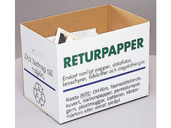 Returpapperslåda 405x265x300mm 32L - Primmeshiper