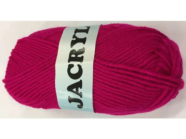 Akrylgarn 50g cerise - Primmeshiper