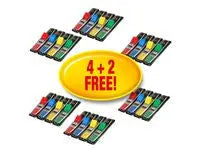 Index POST-IT 683 12X43mm 4+2 på köpet - Primmeshiper