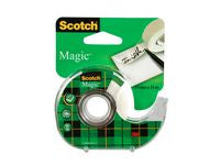 Dokumenttejp SCOTCH 19mmx15m m.hållare - Primmeshiper