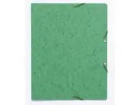 Gummibandsmapp kartong u.kl. A4 grön - Primmeshiper