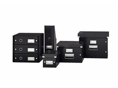 Förvaringslåda DVD ClicknStore svart - Primmeshiper