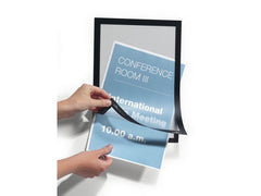 Magnetram självh.DURAFRAME A4 svart 2/fp - Primmeshiper