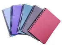 Anteckningsblock PP A5 90bl sort.färger - Primmeshiper