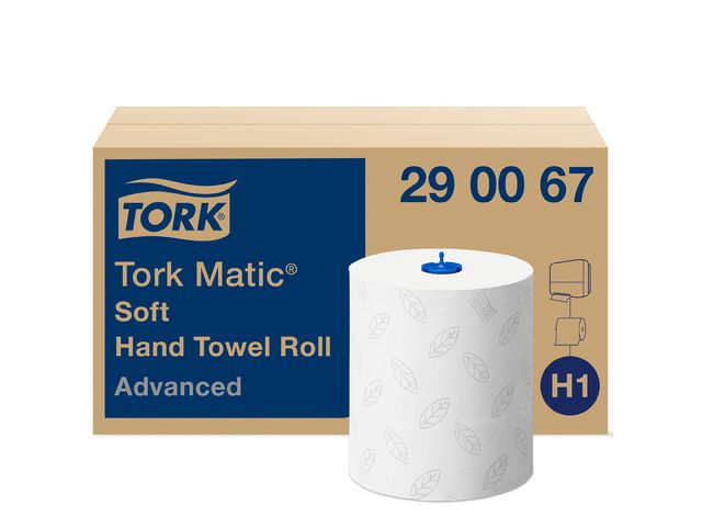 Handduk TORK Adv H1 vit 150m - Primmeshiper