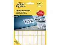 Etikett AVERY handskriv 38x14 928/fp - Primmeshiper