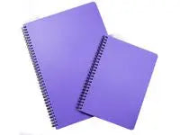 Anteckningsblock PP A4 90bl lila - Primmeshiper