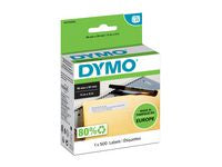 Etikett DYMO S0722550 19x51 mm 500/fp - Primmeshiper