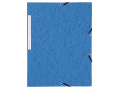 Gummibandsmapp LYRECO A4 3-kl blå 10/fp - Primmeshiper