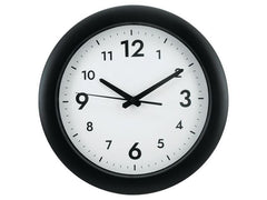 Väggur ALBA Easytime Ø30cm svart - Primmeshiper