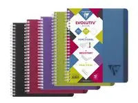 Ämnesblock LINICOLOR A5+ 3-flik sort - Primmeshiper