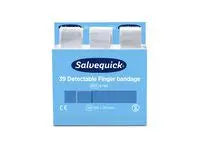 Plåster SALVEQUICK refill lång blå 39/fp - Primmeshiper