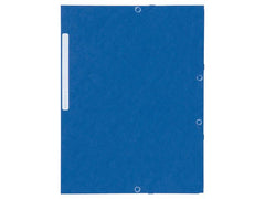 Gummibandsmapp LYRECO kart A4 blå 10/fp - Primmeshiper