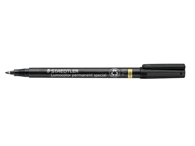 Universalpenna LUMOCOLOR F P spec svart Primmeshiper