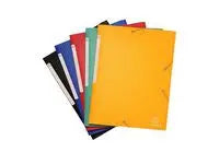 Gummibandsmapp EXACOMPTA 3-kl 425g sort. - Primmeshiper