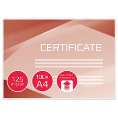 Laminat GBC A4 125mic landskab 100/fp