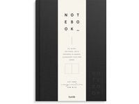 Ant.bok BURDE A5 textil olinj svart - Primmeshiper