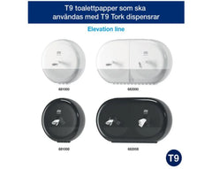 Toalettpapper TORK Adv T9 2-lag 12/fp - Primmeshiper